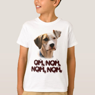 Camiseta Om, nom, nom, nom,