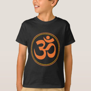 Camiseta Om Omkar Aum Símbolo Gráfico Espiritual Yoga Medit