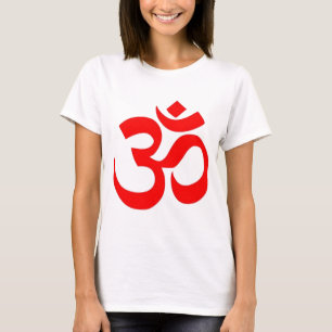 Camiseta OM símbolo hindú y budista (del ॐ) -