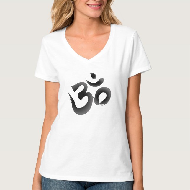 Camiseta Om Symbol Calligraphy T-shirt (Anverso)