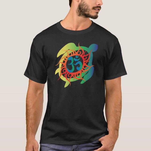Camiseta OM-Tatto-Vibrante-Tortuga (Anverso)