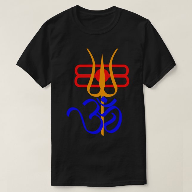 CAMISETA OM-TRISHUL (Diseño del anverso)