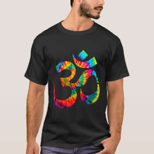 Camiseta Om Yoga Aum Ohm hindú meditación espiritual Tie Dy
