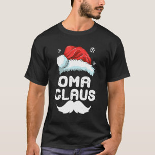 Camiseta Oma Claus Navidades familiares coincidentes Pajama