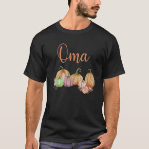 Camiseta Oma De La Pequeña Calabaza Primer Cumpleaños Pumpk