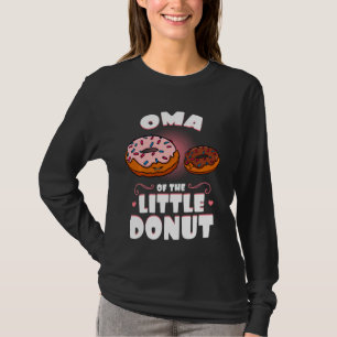 Camiseta Oma De La Pequeña Donut Gender Revela Baby Shower