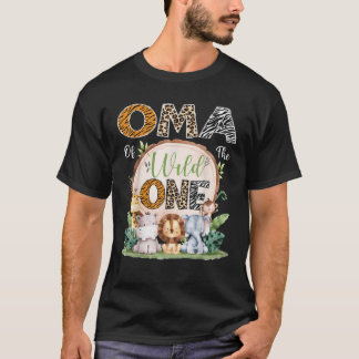 Camiseta Oma De La Selva Salvaje Un Primer Día De Safari Ju