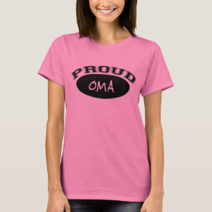 Camiseta Oma orgulloso (negro)