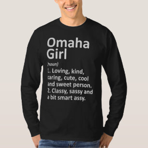 Camiseta Omaha Chica Ne Nebraska Funny City Home Roots