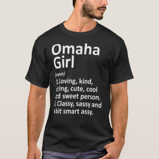 Camiseta Omaha Chica Ne Nebraska Funny City Home Roots