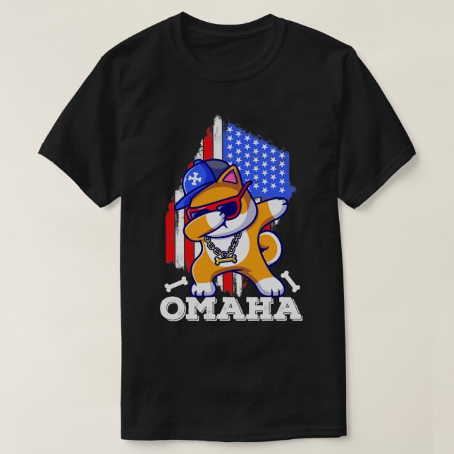 Camiseta Omaha dabbing (Diseño del anverso)