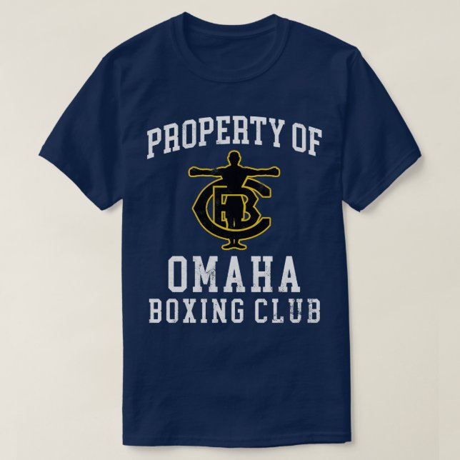 Camiseta omaha nebraska angustiado (Diseño del anverso)