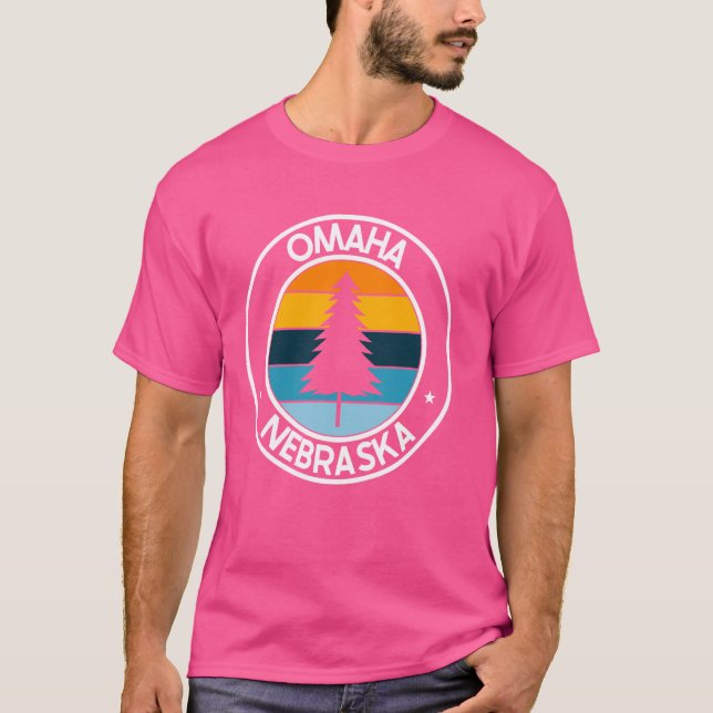Camiseta Omaha Nebraska NE U.A. (Anverso)