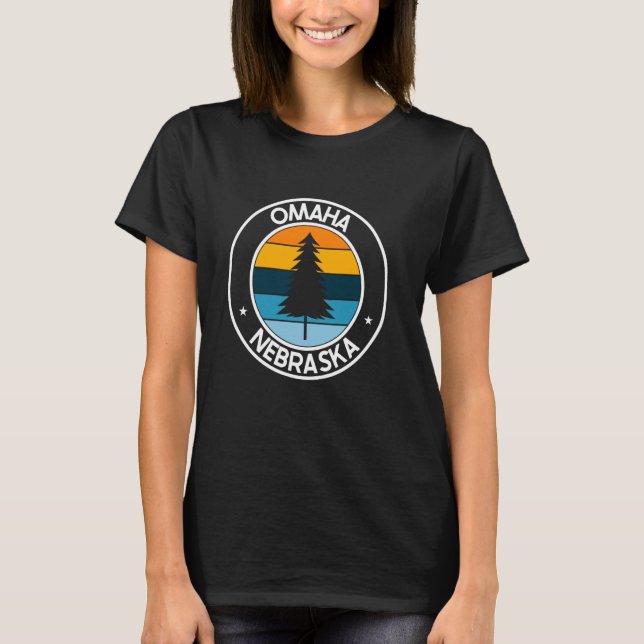 Camiseta Omaha Nebraska NE U.A. (Anverso)
