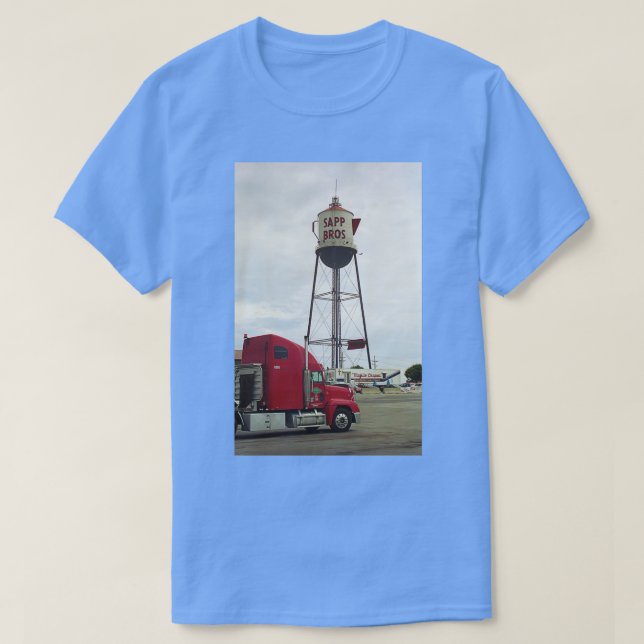 Camiseta Omaha Nebraska Sapp Brothers Tower (Diseño del anverso)