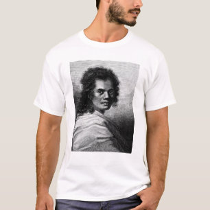 Camiseta Omai, grabado por J.Caldwall, 1777