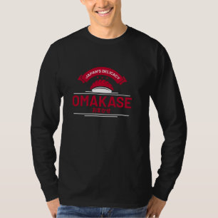 Camiseta Omakase Cocina Japonesa Para Comida Japonesa