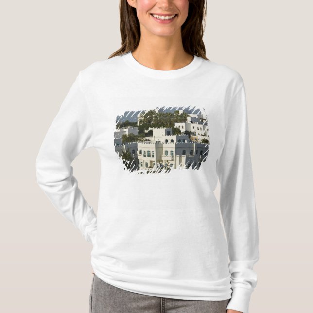 Camiseta Omán, Mascate, Qurm. Edificios del área de Qurm / (Anverso)