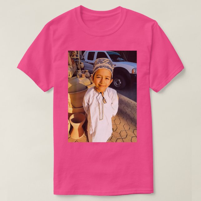 Camiseta Omani boy (Diseño del anverso)