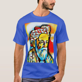 Camiseta Omar Khayyam Resumen Retrato Omar Khayyam Artwor