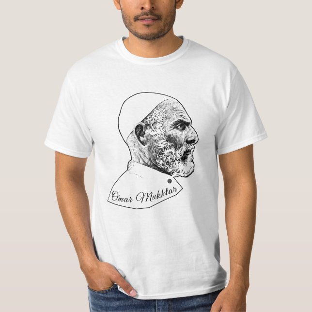 Camiseta Omar Mukhtar (Anverso)