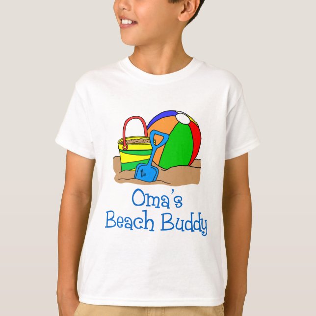 Camiseta Oma's Beach Buddy (Anverso)