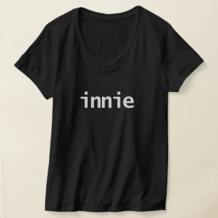 Camiseta ombligo hacia adentro