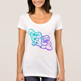 Camiseta Ombre Cloud Design
