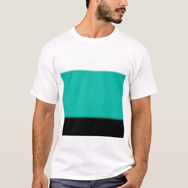 Camiseta Ombre verde azulado (Anverso)