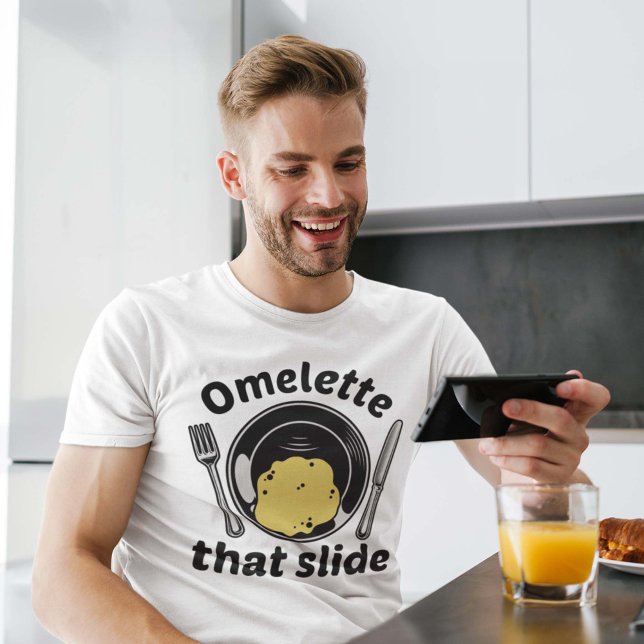 Camiseta Omelet esa diapositiva (funny breakfast omelette shirt)