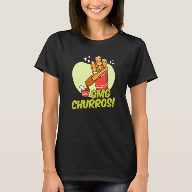 Camiseta OMG Churros Fried Bread Churros (Anverso)