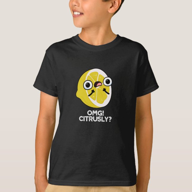 Camiseta OMG Citrus Citrus Citrus Citrus Citruss Oscuro BG (Anverso)