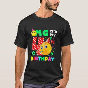 Camiseta Omg Es Mi Fiesta De Cumpleaños 40 Años
