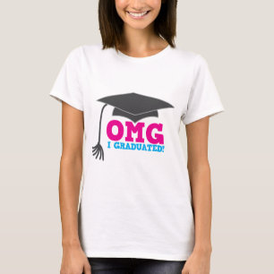 Camiseta ¡OMG I GRADUADO! gran regalo de la graduación