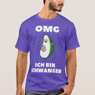 Camiseta Omg ich bin schwanger ich bin eine