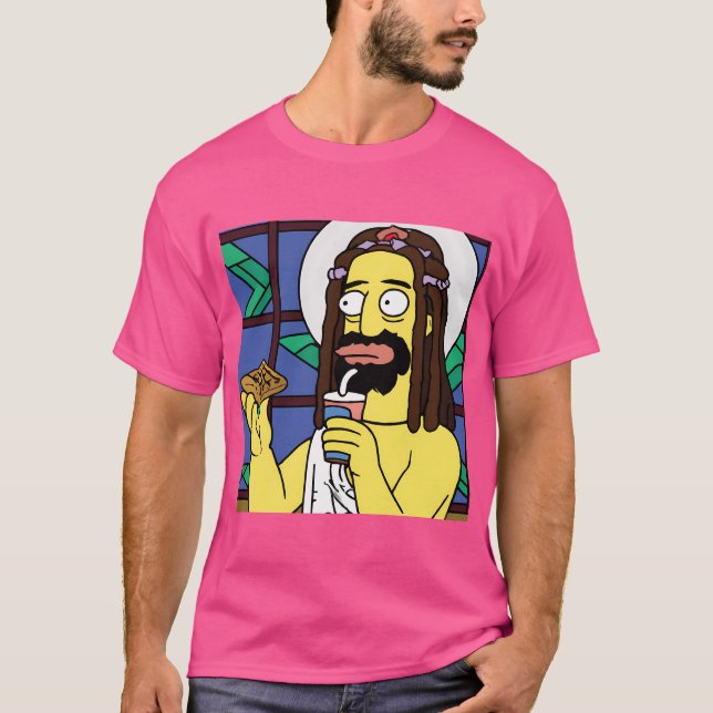 Camiseta Omg Jesús realmente ama los gofres (Anverso)