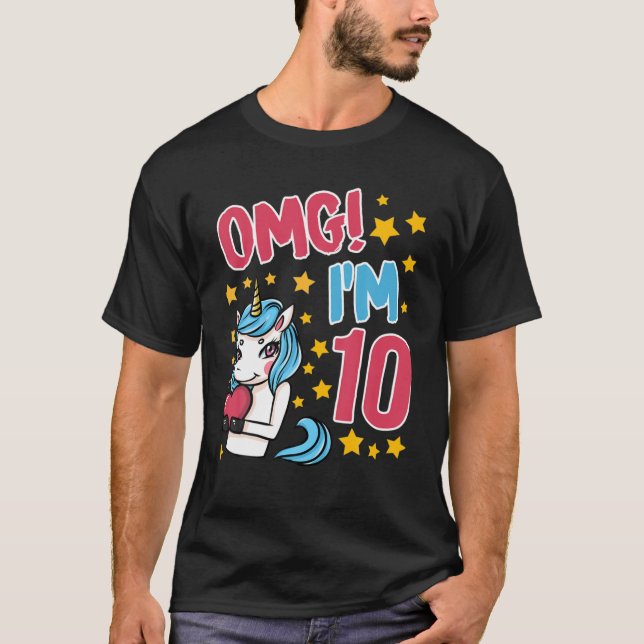 Camiseta OMG SOY 10 Clásico (Anverso)