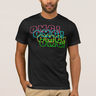 Camiseta ¡OMG! T negro