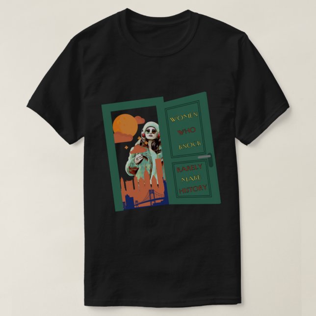 Camiseta OMITB: Sólo asesinatos en las mujeres de los edifi (Diseño del anverso)