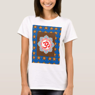 Camiseta OmMANTRA Mantra Art Temple Hinduismo Budismo