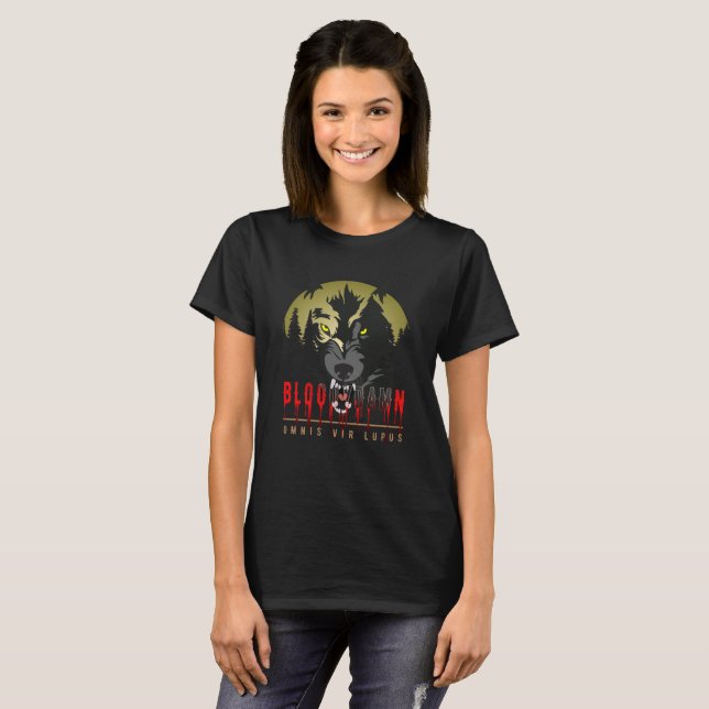 Camiseta Omnis Vir Lupus | Mujeres (Anverso completo)