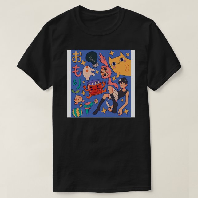 Camiseta Omori Poster.png (Diseño del anverso)
