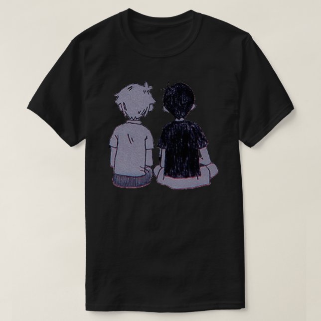 Camiseta Omori sunny and basil Pegatina.png (Diseño del anverso)