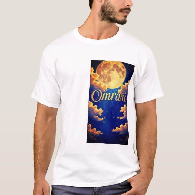 Camiseta Omrani Moon Premium Statement (Anverso)