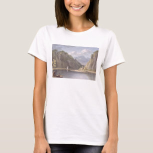 Camiseta On the River Elbe, near Lowositz in Saxony, plate