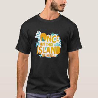 Camiseta once on this island revival logo Essential