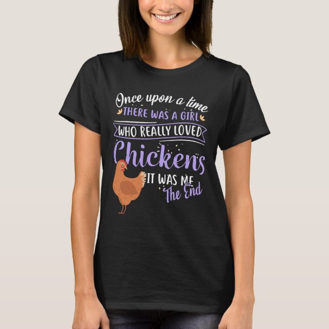 Camiseta Once Upon A Time Chicken   (Anverso)