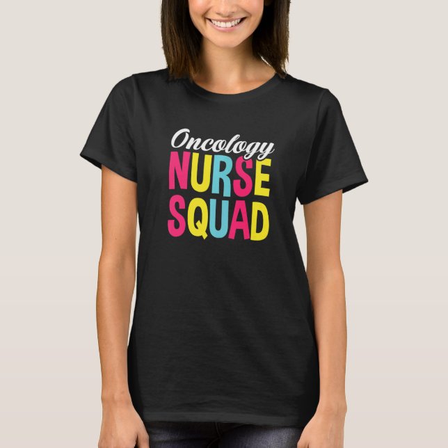 Camiseta Oncología Nurse Squad (Anverso)