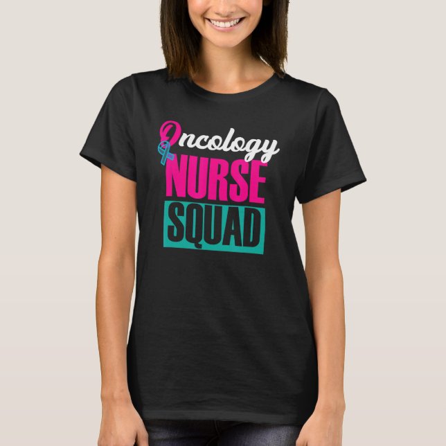 Camiseta Oncología Nurse Squad (Anverso)