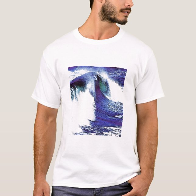 Camiseta Onda azul (Anverso)